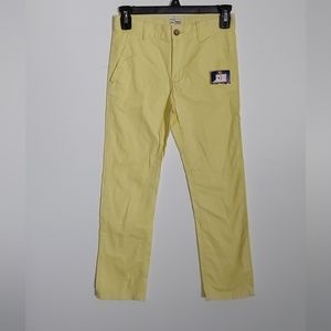 Sunny Style: Kid's Pants in Size 8 - Vibrant Yellow for Active Adventures